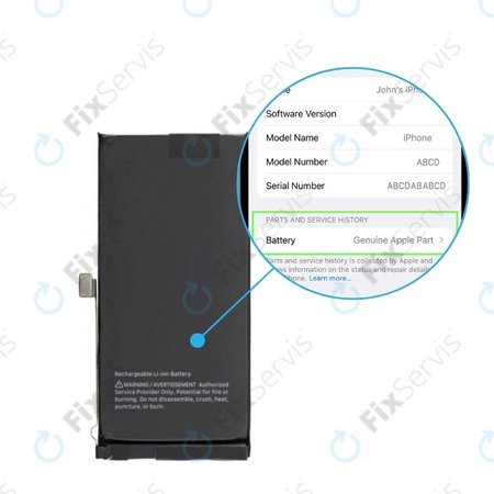 Batéria pre iPhone 14 Plus | 661-30394 | 4325mAh | Genuine Apple