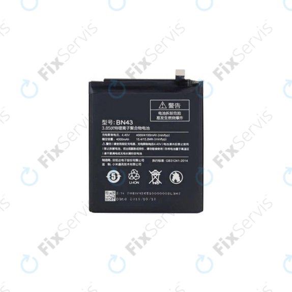 Xiaomi Redmi Note 4X, Note 4 SD Global - Batéria BN43 4100mAh