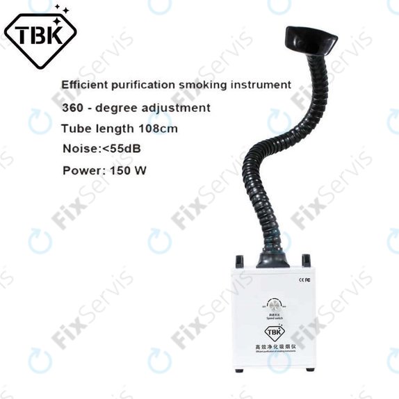 TBK Smoking Apparatus Laser Smoker - Odsávačka Dymu Počas Spájkovania