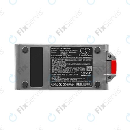Dyson V11, V15 - Batéria SV15, SV18, 970938-01 Li-Ion 25.2V 4000mAh HQ