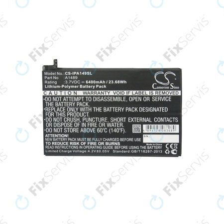 Apple iPad Mini 2, Mini 3 - Batéria A1489, A1512 6400mAh HQ