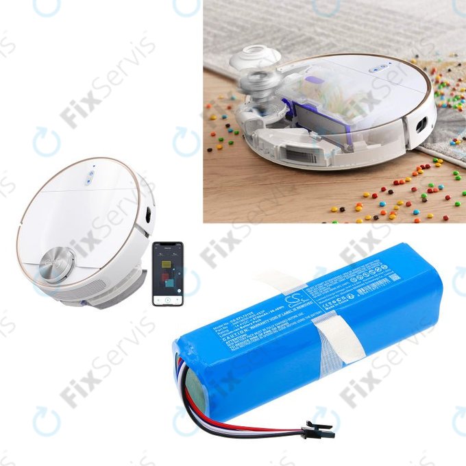 Batéria pre 360 S6 Pro, S9, X90, X95, Eufy Robovac L70 Hybrid, 6700mAh, Li-Ion, 14.4V, INR18650M26-4S2P, HQ