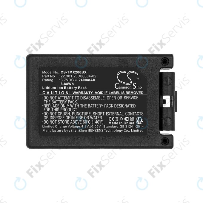 Batéria pre Tele Radio TG-TXMNL, 2400mAh, Li-Ion, 3.7V, D00004-02, HQ