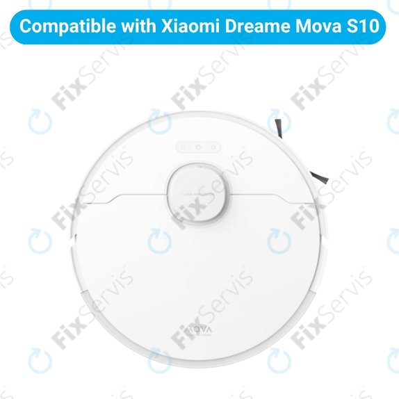 Sada náhradných dielov pre Xiaomi Dreame Mova S10 (2x Hlavná kefa, 4x Filter, 4x Bočná kefa, 4x Mopovacia utierka)