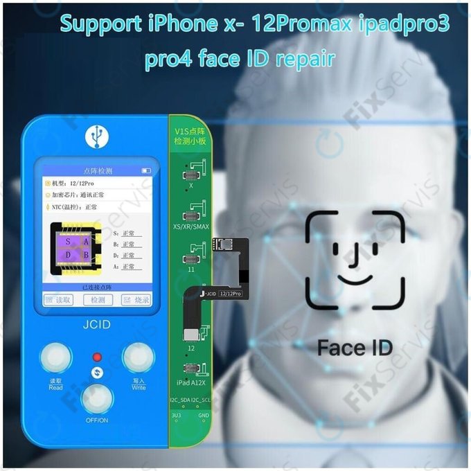 JC V1S, V1SE - Face ID Board pre iPhone X - 12 Pro Max, iPad Pro
