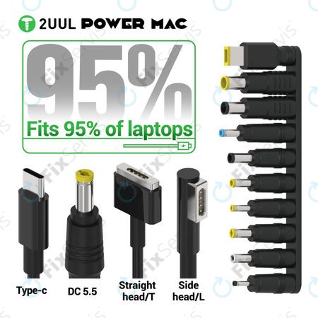 Diagnostický napájací kábel s displejom pre notebooky, 2UUL PW08