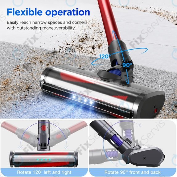 Dyson V-series, Outsize - Podlahová Hubica s LED Osvetlením