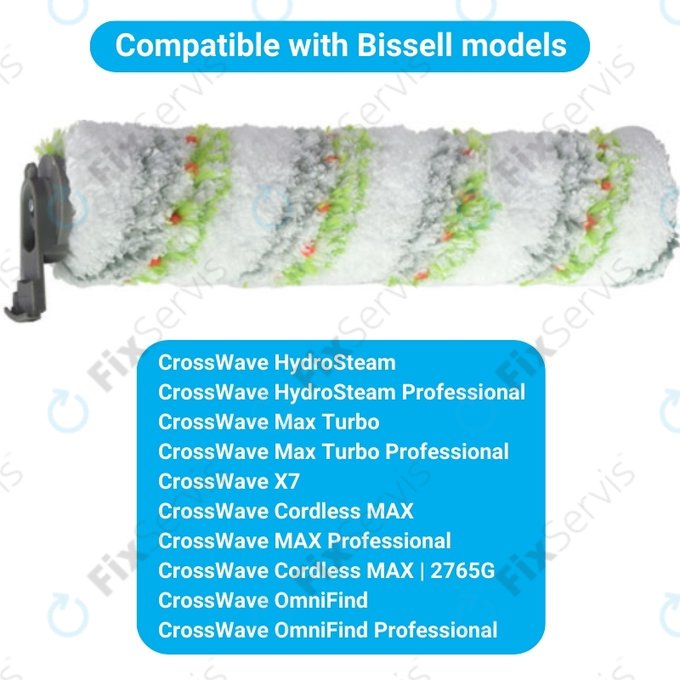 Bissell CrossWave - Hlavná Kefa - Pet Brush 2788 (Mikrovlákno)