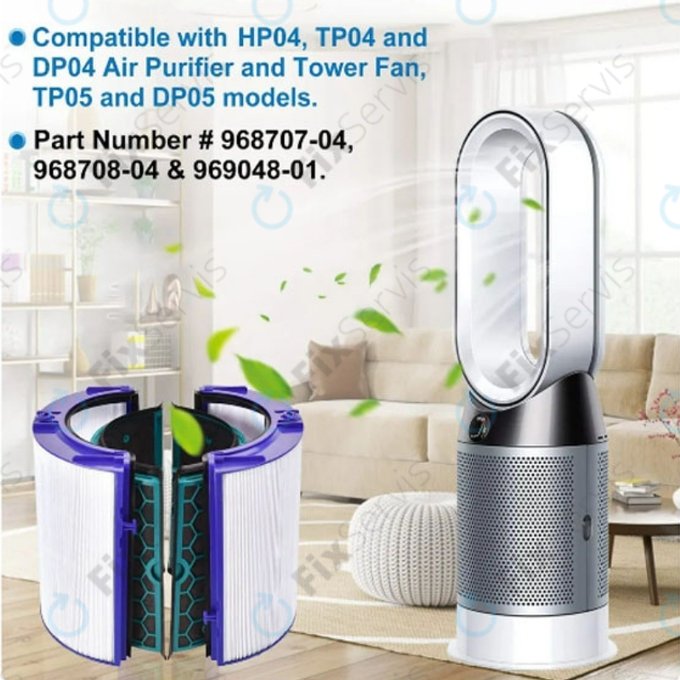 Dyson Pure Hot+Cool, Pure Cool - Set filtrov (HEPA + Aktívny uhlík)