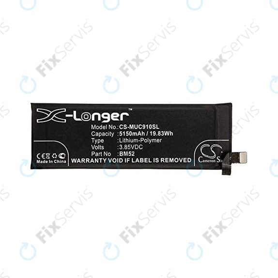 Xiaomi Mi Note 10, Mi Note 10 Lite, Mi Note 10 Pro - Batéria BM52 5150mAh HQ
