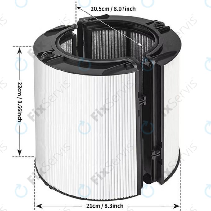 Dyson Purifier-series, Purifier humidifier-series - HEPA filter (Aktívny uhlík)