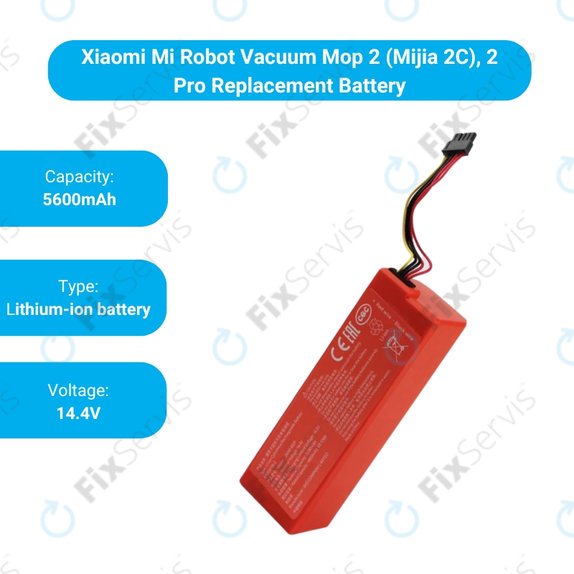 Xiaomi Mi Robot Vacuum Mop 2 (Mijia 2C), 2 Pro - Batéria P1904-4S2P-MM Li-Ion 14.4V 6500mAh