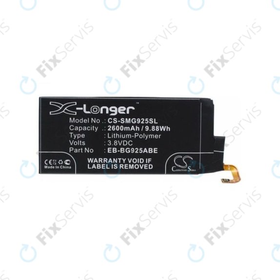 Samsung Galaxy S6 Edge G925F - Batéria EB-BG925ABE 2600mAh HQ