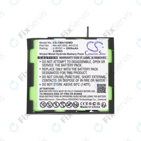 Batéria pre Compex MI-Fitness, 2000mAh, Ni-MH, 4.8V, 941213, HQ