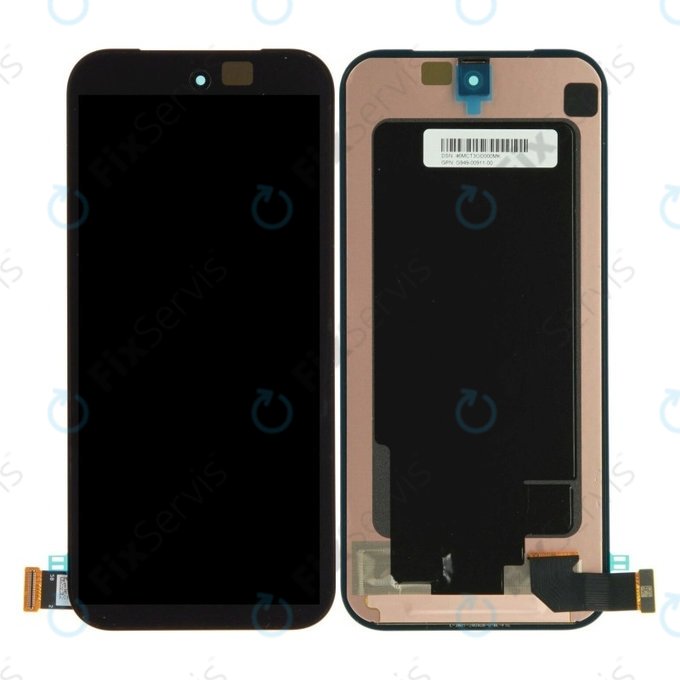 Displej pre Google Pixel 9 Pro Fold, Outer, Black, Dotykové sklo bez rámu, G949-00911-00, Genuine Service Pack