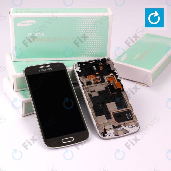 Samsung Galaxy S4 i9506 LTE - LCD Displej + Dotykové Sklo + Rám (Brown) - GH97-15202E Genuine Service Pack