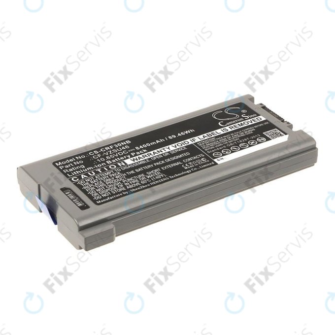 Batéria pre Panasonic Toughbook CF-30, 31, 53, 8400mAh, Li-Ion, 10.65V, CF-VZSU46, HQ