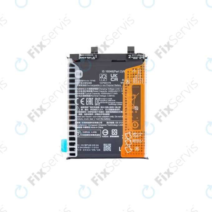 Xiaomi 12, 12X - Batéria BP46 4500mAh - 460200009C1G Genuine Service Pack