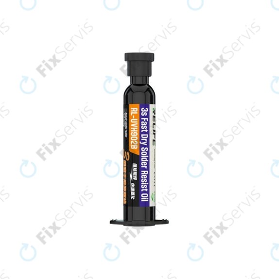 Relife RL-UVH902B - UV Vytvrditeľná Spájkovacia Maska - 10ml (Čierna)