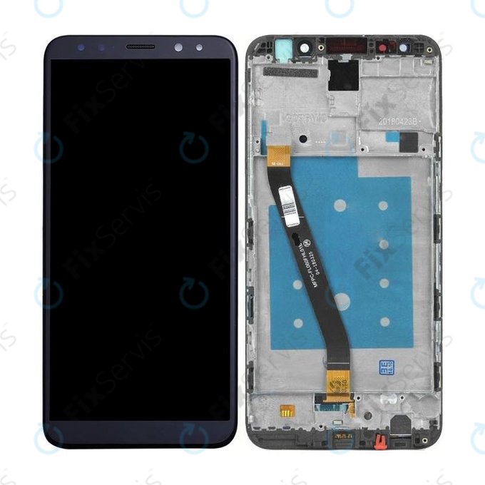 Huawei Mate 10 Lite - LCD Displej + Dotykové Sklo + Rám (Black) TFT