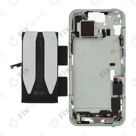 Stredný Rám s Batériou pre iPhone 15 Plus | Green | ZD076-00678 | Genuine Apple