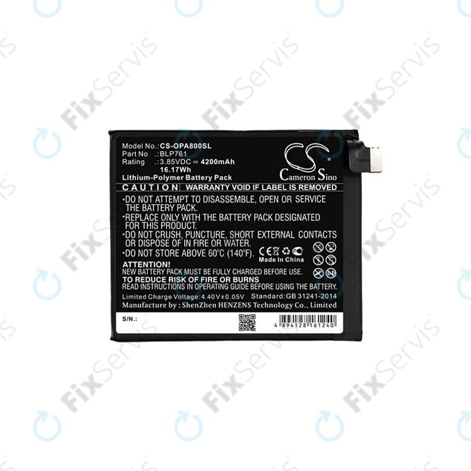 OnePlus 8 - Batéria BLP761 4200mAh HQ