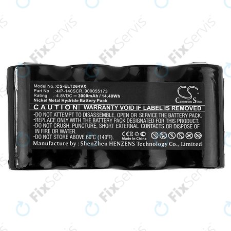 Electrolux Spirit Wet and Dry, ZB264x - Batéria 4/P-140SCR, 900055173 Ni-MH 4.8V 3000mAh HQ