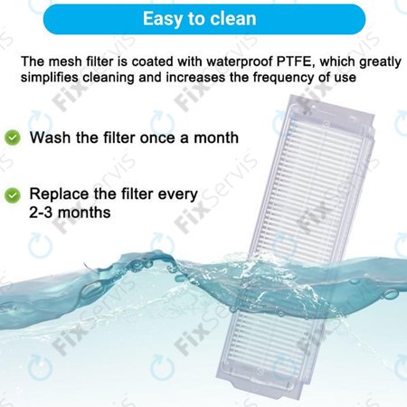 Xiaomi Mi Robot Vacuum Mop Pro (P), 2 Lite, 2 Pro, 2S, 3C, Viomi V2 Pro, V3, SE - HEPA Filter (2ks)