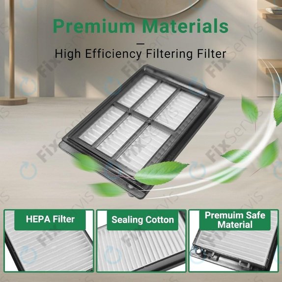 HEPA filter, 2 ks pre iRobot Roomba Plus 505, 507, 405, 4020