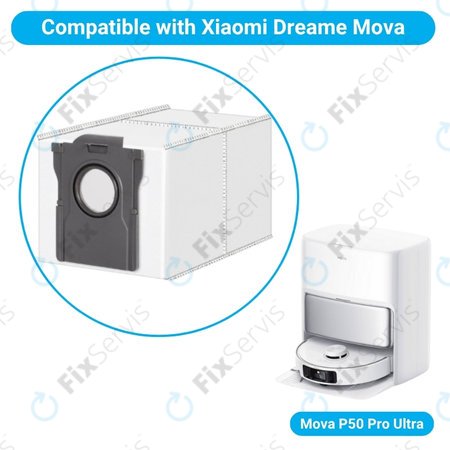 Xiaomi Mova P50 Pro Ultra - Vrecko do vysávača