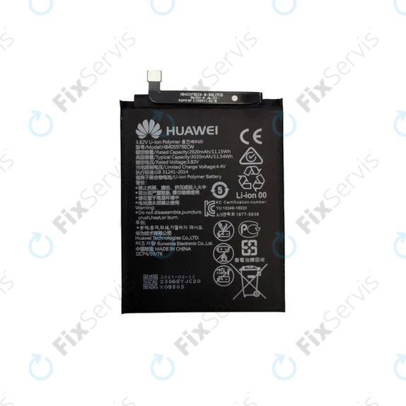 Huawei Nova CAN-L11, Y5 (2017), P9 Lite Mini, Y5 (2019), Y6 (2017) MYA-L03, Y6 (2019) - Batéria HB405979ECW 3020mAh - 24022116, 24022610, 24022965, 24022837 Genuine Service Pack