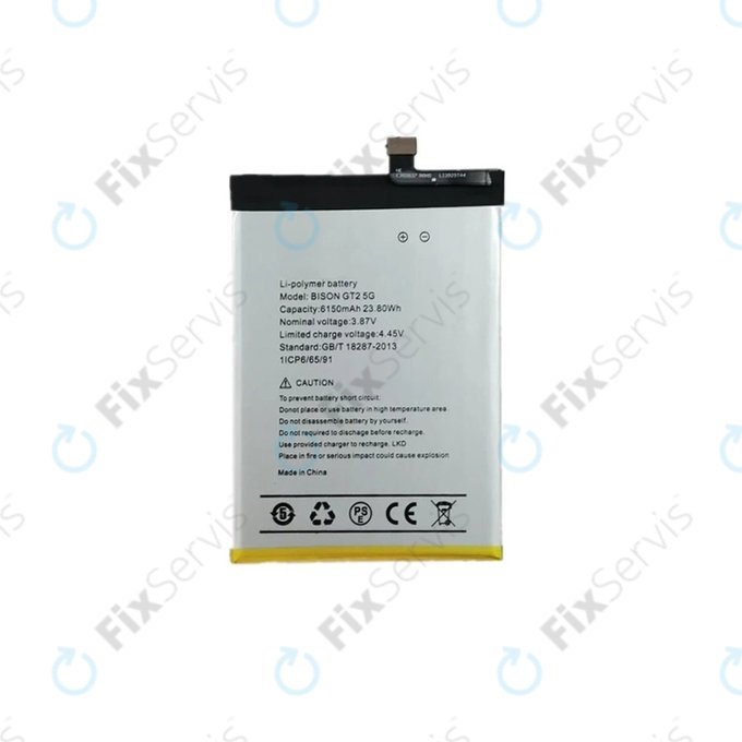 Umidigi Bison GT2 Pro 5G - Batéria 6150mAh