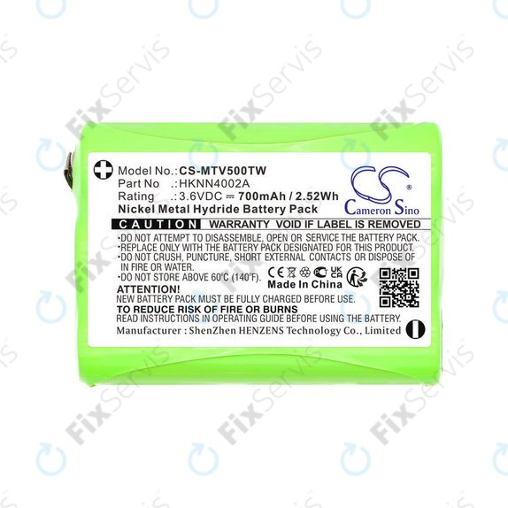 Batéria pre Motorola Talkabout T280, T200, T82, T82 Extreme, 700mAh, Ni-MH, 3.6V, HKNN4002A, HQ