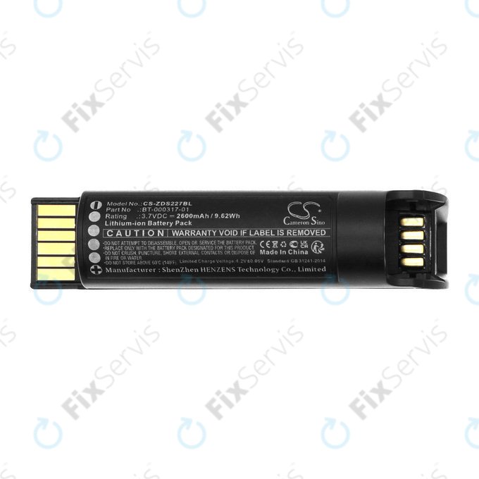 Batéria pre Zebra CR2278, DS22, 2600mAh, Li-Ion, 3.7V, BT-000317-01, HQ