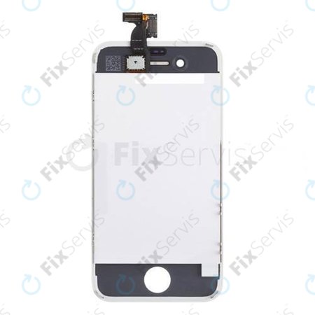 Apple iPhone 4 - LCD Displej + Dotykové Sklo + Rám (White) TFT