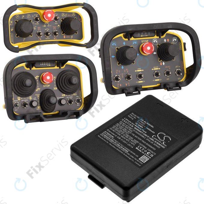 Batéria pre Autec Funkfernsteuerung Air, Modular AJM, 1400mAh, Li-Ion, 7.4V, LPM02, HQ