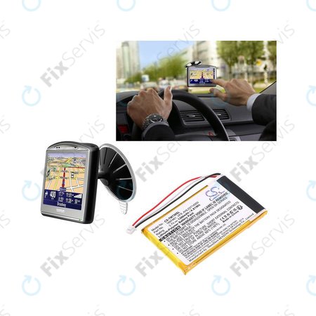 Batéria pre TomTom Go 530 Live, 630T, 720, 730T, 930T, 1697461, Li-Polymer, 3.7V, 1300mAh, HQ