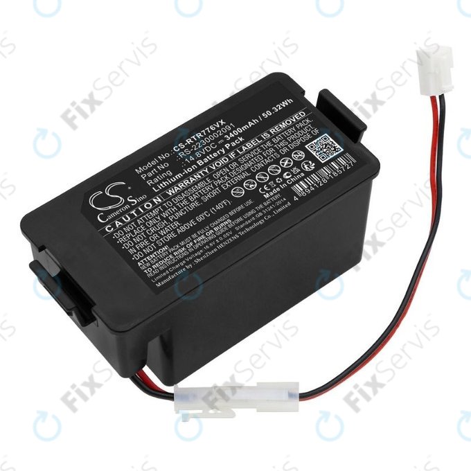 Rowenta RR7774, RR7755, Tefal RG7765 - Batéria RS-2230002091 Li-Ion 14.8V 3400mAh HQ