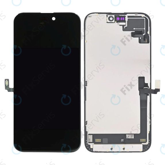 Displej In-Cell FHD pre iPhone 16 Plus, Dotykové sklo s rámom, FixPremium