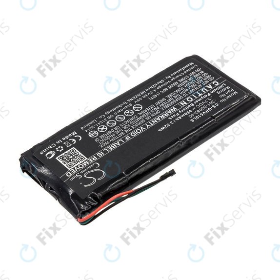 Batéria pre Garmin Varia TL, RTL510, Varia RTL501, 950mAh, Li-Pol, 3.7V, 361-00082-00, HQ