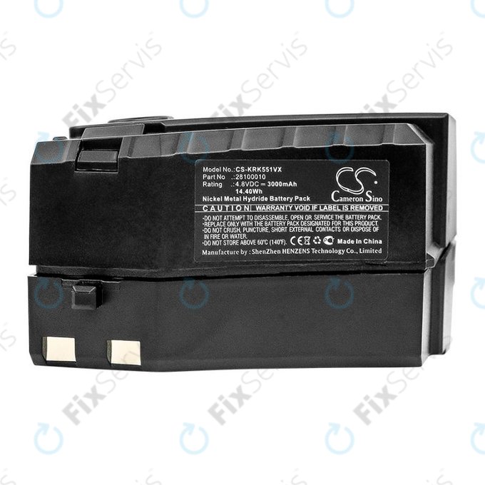 Kärcher KC55 - Batéria 6.654-118.0, 28100010 Ni-MH 4.8V 3000mAh HQ