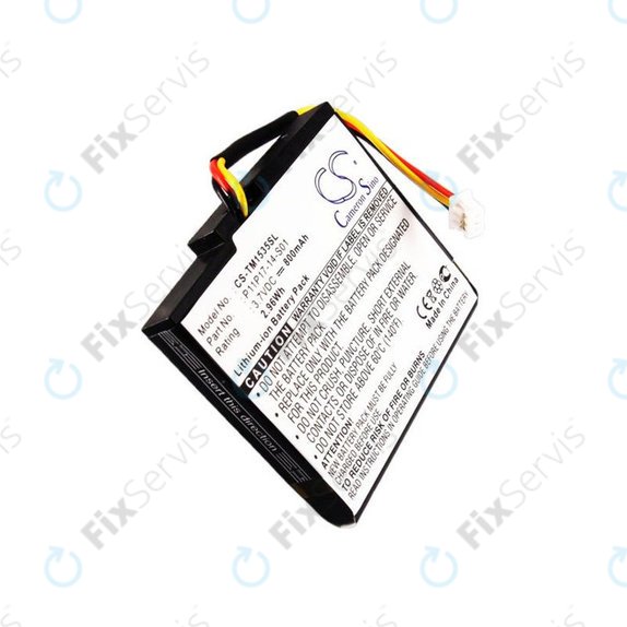 Batéria pre TomTom, 800mAh, Li-Ion, 3.7V, P11P17-14-S01, HQ