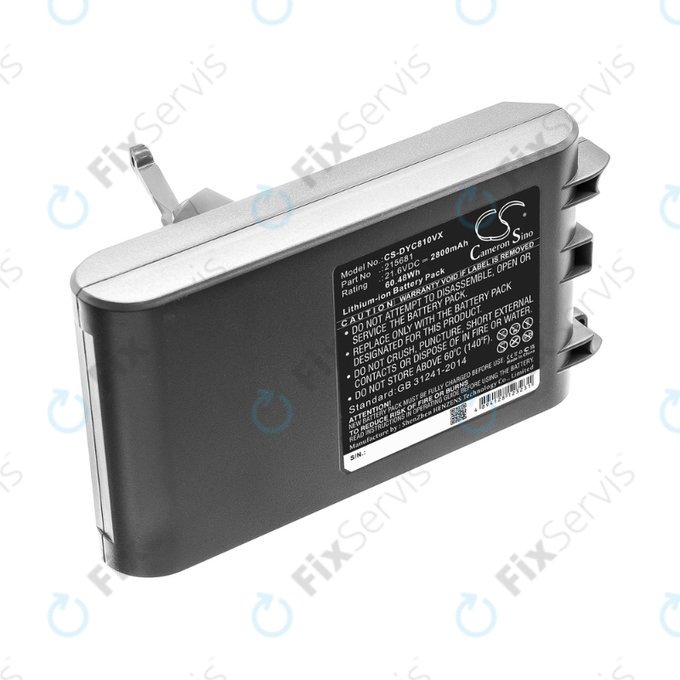 Dyson V8 - Batéria 215681, PM8-US-HFB1497A Li-Ion 21.6V 2800mAh HQ