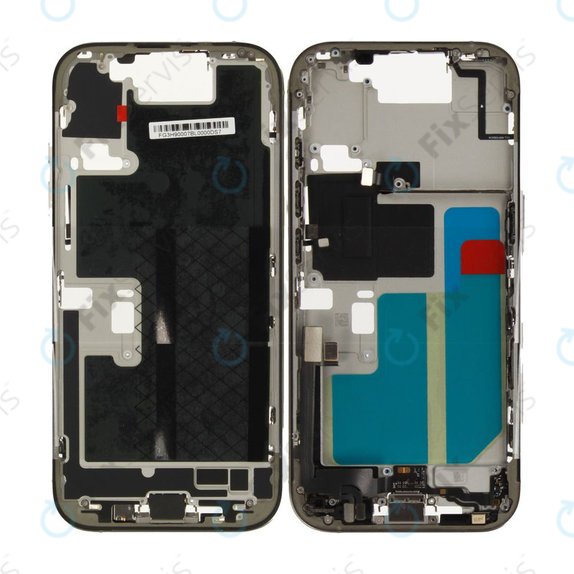 Stredný Rám s Batériou pre iPhone 16 Pro | Natural Titanium | ZD076-00692 | Genuine Apple