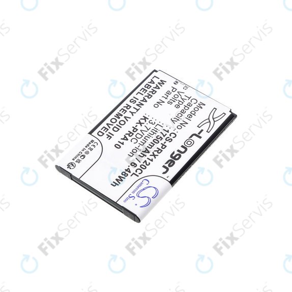 Batéria pre Panasonic KX-PRX110, 120, 150, 1750mAh, Li-Ion, 3.7V, KX-PRA10, HQ
