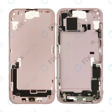 Stredný Rám s Batériou pre iPhone 15 Plus | Pink | ZD076-00675 | Genuine Apple