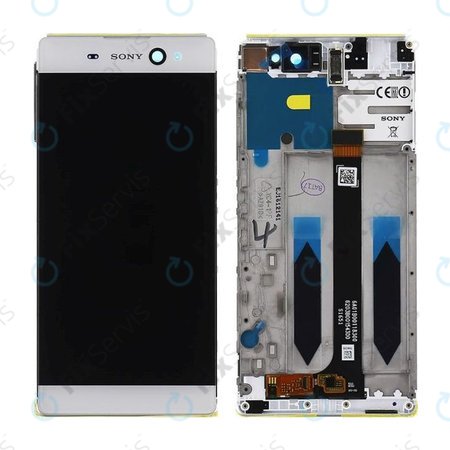 Sony Xperia XA Ultra F3211 - LCD Displej + Dotykové Sklo + Rám (White) - A/8CS-59290-0002, A/8CS-59290-0005 Genuine Service Pack