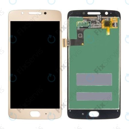 Motorola Moto G5 XT1676 - LCD Displej + Dotykové Sklo (Gold) TFT