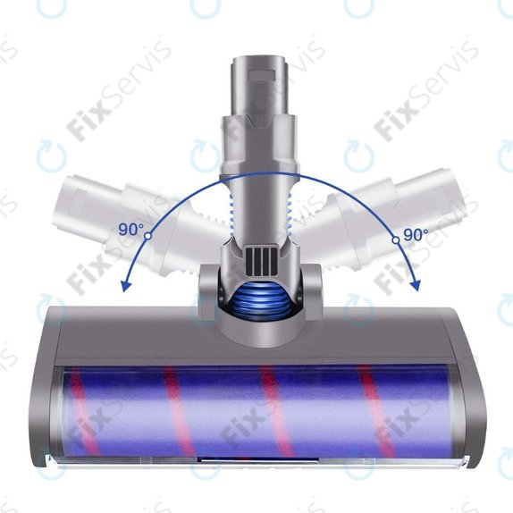 Dyson V6, DC-series - Podlahová Hubica s LED Osvetlením