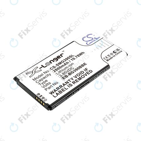 Batéria pre Samsung Galaxy Xcover 4, 4S, 2800mAh, Li-Ion, 3.85V, EB-BG390BBE, HQ